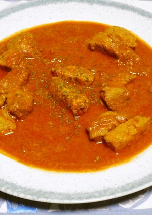 豚のすっぱ辛カレー【ポークビンダルー風】-レシピのメイン写真
