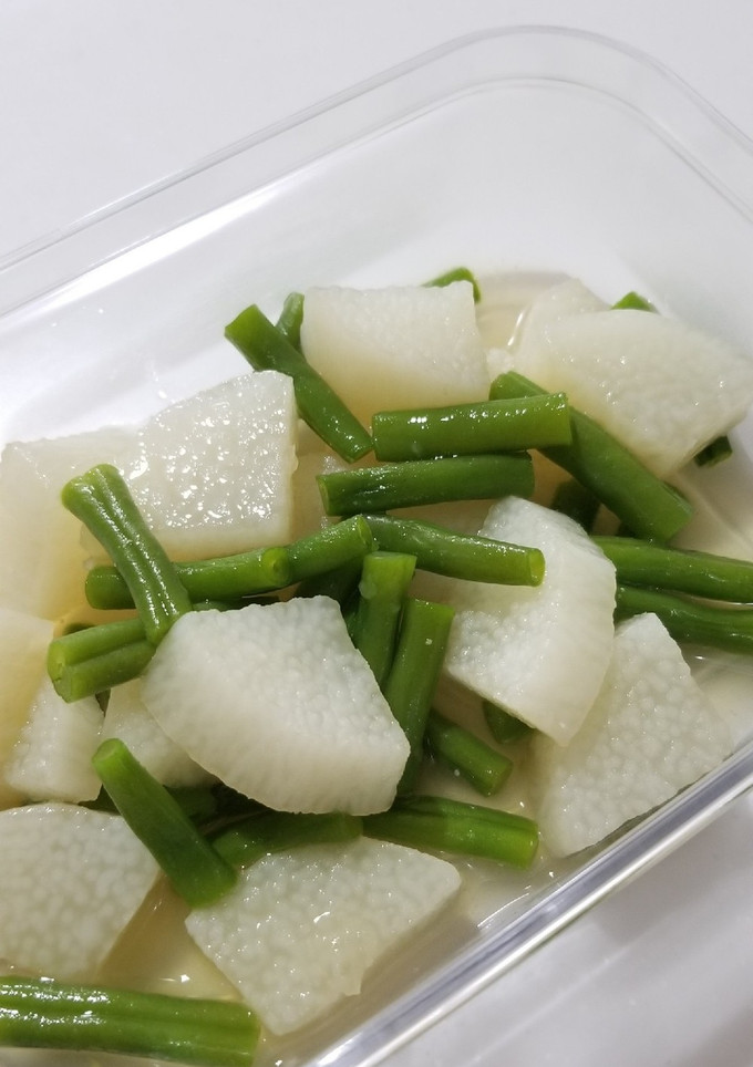 簡単★山芋といんげんの白だし煮-レシピのメイン写真