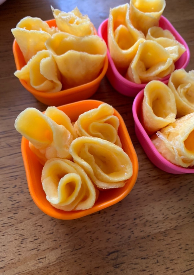 簡単♪かわいい★お花の卵焼き　お弁当用-レシピのメイン写真