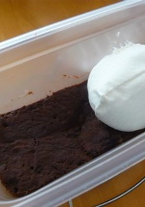 糖質極少★黒いケーキ-レシピのメイン写真
