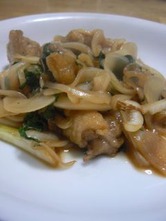 鶏とたまねぎ炒めしそ風味-レシピのメイン写真