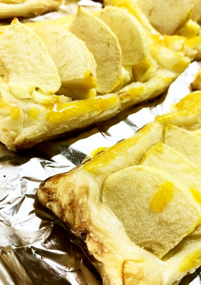 簡単　なしのクリームチーズパイ-レシピのメイン写真