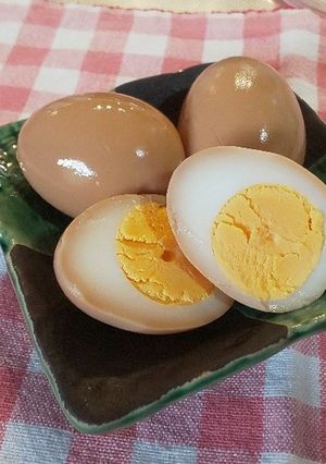 おいしい味付け卵-レシピのメイン写真