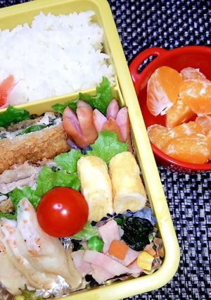 女子高生お弁当　127-レシピのメイン写真