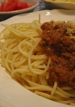 とろとろミートソース-レシピのメイン写真