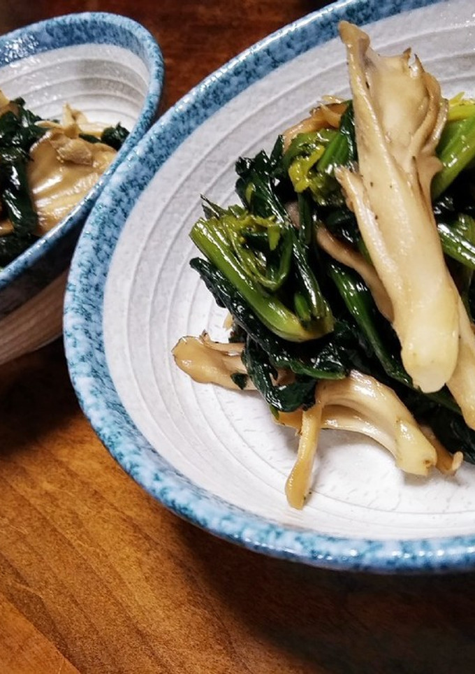 ほうれん草と舞茸の炒めもの-レシピのメイン写真