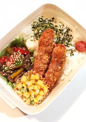 旦那さんのお弁当217-レシピのメイン写真