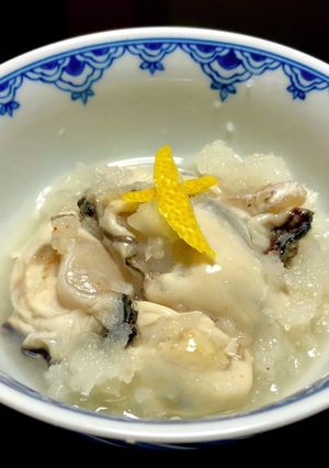 柚子の香り★酢牡蠣のおろし和え-レシピのメイン写真