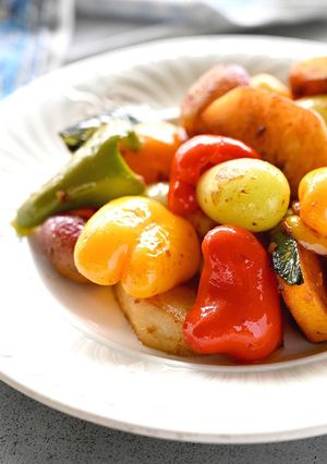 彩りに★グリル野菜とフルーツのマリネ-レシピのメイン写真