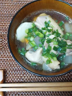 黒さつま鶏の根菜汁-レシピのメイン写真