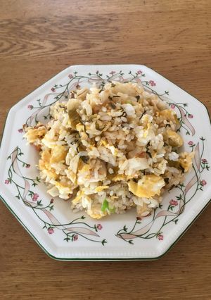 即席☆高菜とちくわのチャーハン☆-レシピのメイン写真