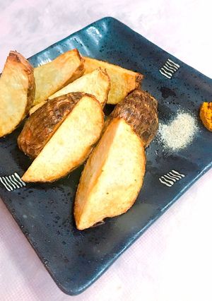 ホクホク✨カリッ✨レンチン里芋の素揚げ-レシピのメイン写真