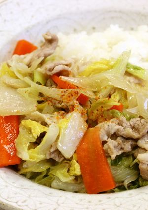 白菜のうま煮丼-レシピのメイン写真