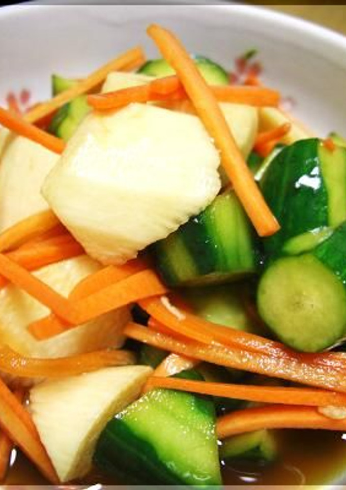 ✿昆布ぽん酢✿で簡単長芋の漬物-レシピのメイン写真
