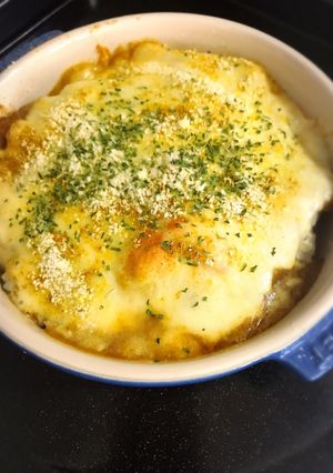 あまり物のカレーでカレーチーズドリア♪-レシピのメイン写真