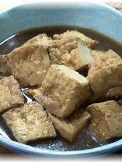 懐かしい味★厚揚げ(焼き豆腐)の含め煮-レシピのメイン写真