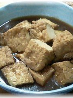 懐かしい味★厚揚げ(焼き豆腐)の含め煮-レシピのメイン写真