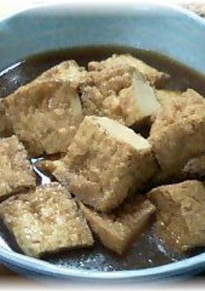 懐かしい味★厚揚げ（焼き豆腐）の含め煮-レシピのメイン写真