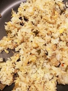 高菜とちりめんじゃこのチャーハン-レシピのメイン写真