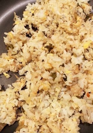 高菜とちりめんじゃこのチャーハン-レシピのメイン写真