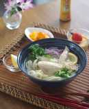 鶏手羽のベトナムフォー風うどん