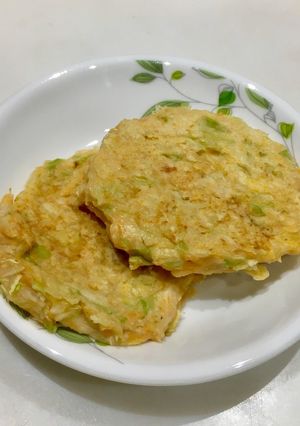 お好み焼き♡卵ナシ！離乳食後期〜完了期-レシピのメイン写真