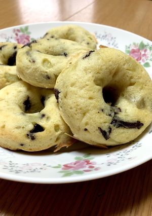 簡単卵なしチョコスイートポテトドーナツ-レシピのメイン写真