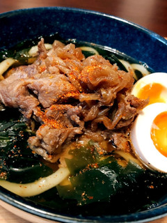 味玉付き肉うどん♡-レシピのメイン写真