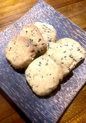 きな粉と黒ごまの全粒粉クッキー-レシピのメイン写真