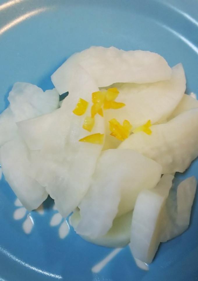 ゆず風味のべったら漬け-レシピのメイン写真