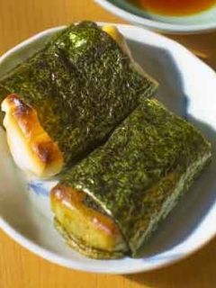 簡単おもち活用!磯部巻き-レシピのメイン写真