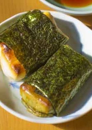 簡単おもち活用！磯部巻き-レシピのメイン写真