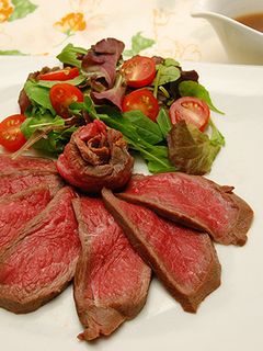 フライパンで|和風ソースのローストビーフ-レシピのメイン写真