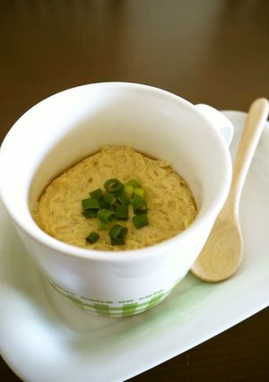 マグカップde茶碗蒸し♪甘辛風味♪-レシピのメイン写真