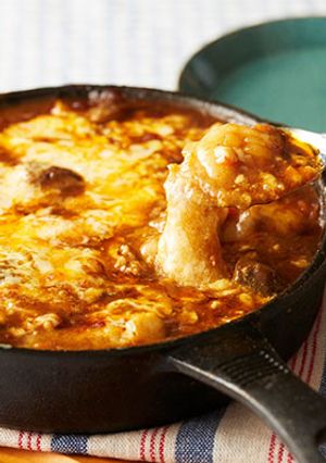 もっちもっちお餅のカレーグラタン-レシピのメイン写真