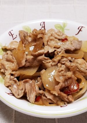 ☆スイチリで♪豚肉と玉ねぎの炒め物☆-レシピのメイン写真