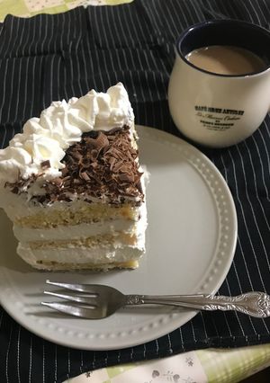 生クリームのスポンジケーキ-レシピのメイン写真