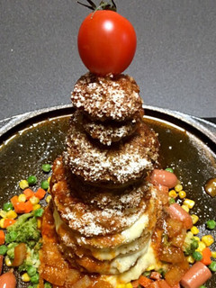 クリスマスに捧げる肉のツリー-レシピのメイン写真