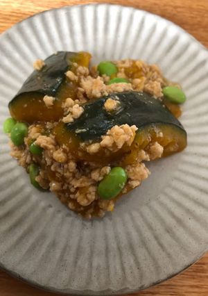 かぼちゃのそぼろあんかけ-レシピのメイン写真
