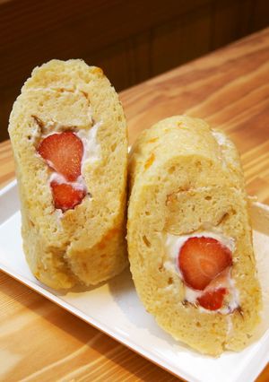 フレンチトースト・ロールケーキ-レシピのメイン写真