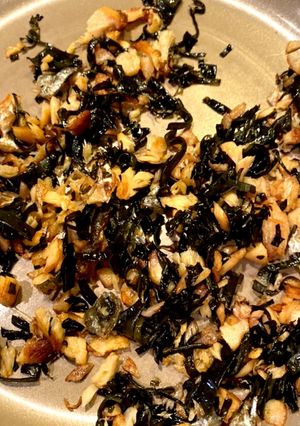 おでんの昆布と塩鮭でご飯のおとも!-レシピのメイン写真