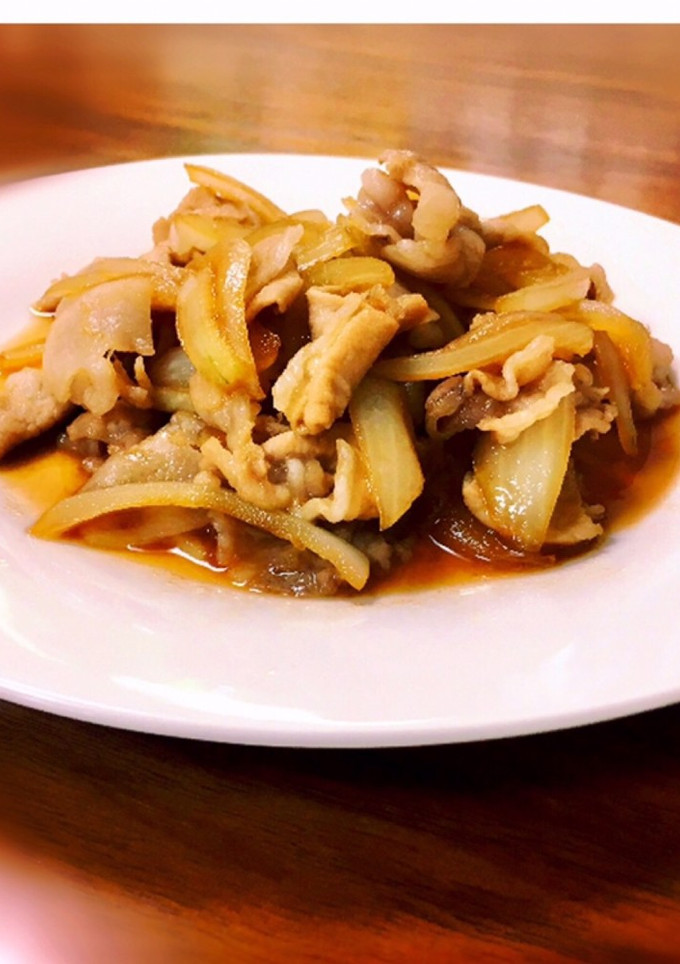 ＊豚肉と玉ねぎの甘辛炒め＊-レシピのメイン写真