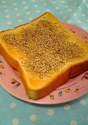 ❤ごま団子みたい♡ごま蜜トースト❤-レシピのメイン写真