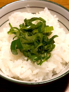 長ネギの胡麻油炒め-レシピのメイン写真