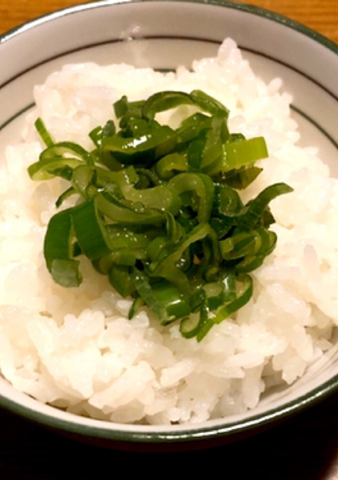 長ネギの胡麻油炒め-レシピのメイン写真