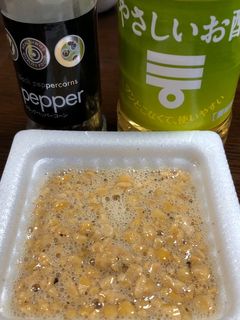 【ダイエット】酢納豆-レシピのメイン写真