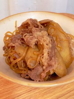 牛肉とごぼうの煮物-レシピのメイン写真