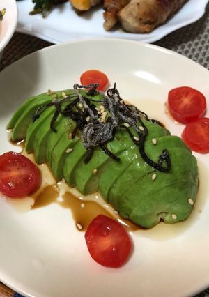 アボカド　塩昆布-レシピのメイン写真
