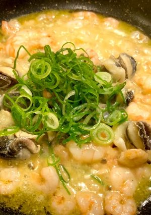 お手軽アヒージョ（自宅編）-レシピのメイン写真