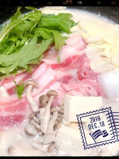☆ごま豆乳鍋 ウェイパーver.☆-レシピのメイン写真